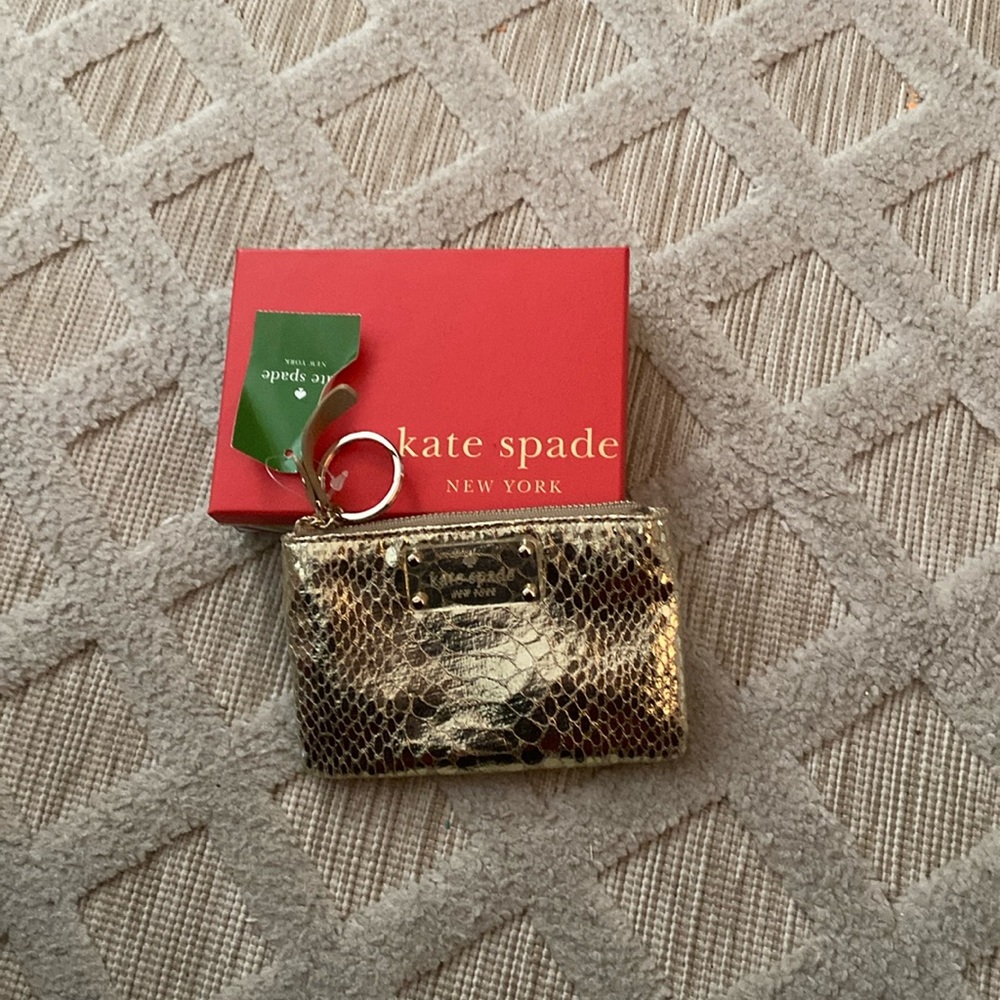 Kate spade gold  chain purse